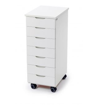  Chest of drawers in white wood