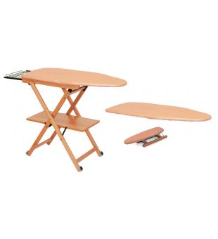  Ironing board set in cherry wood