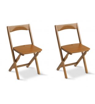 Folding chair in cherry wood