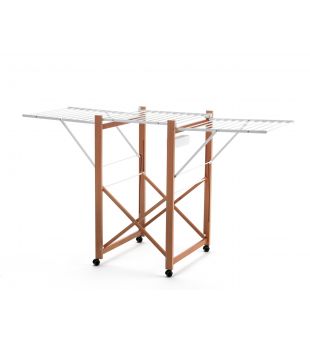  Clothes airer in cherry wood